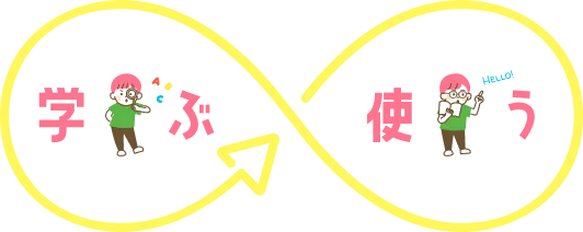 学ぶ 使う