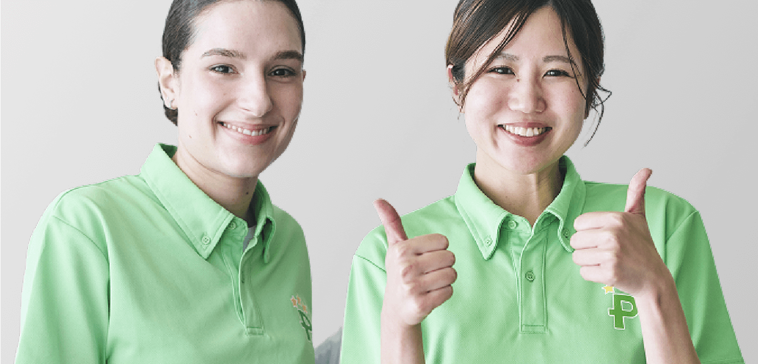 外国人講師+日本人講師のイメージ