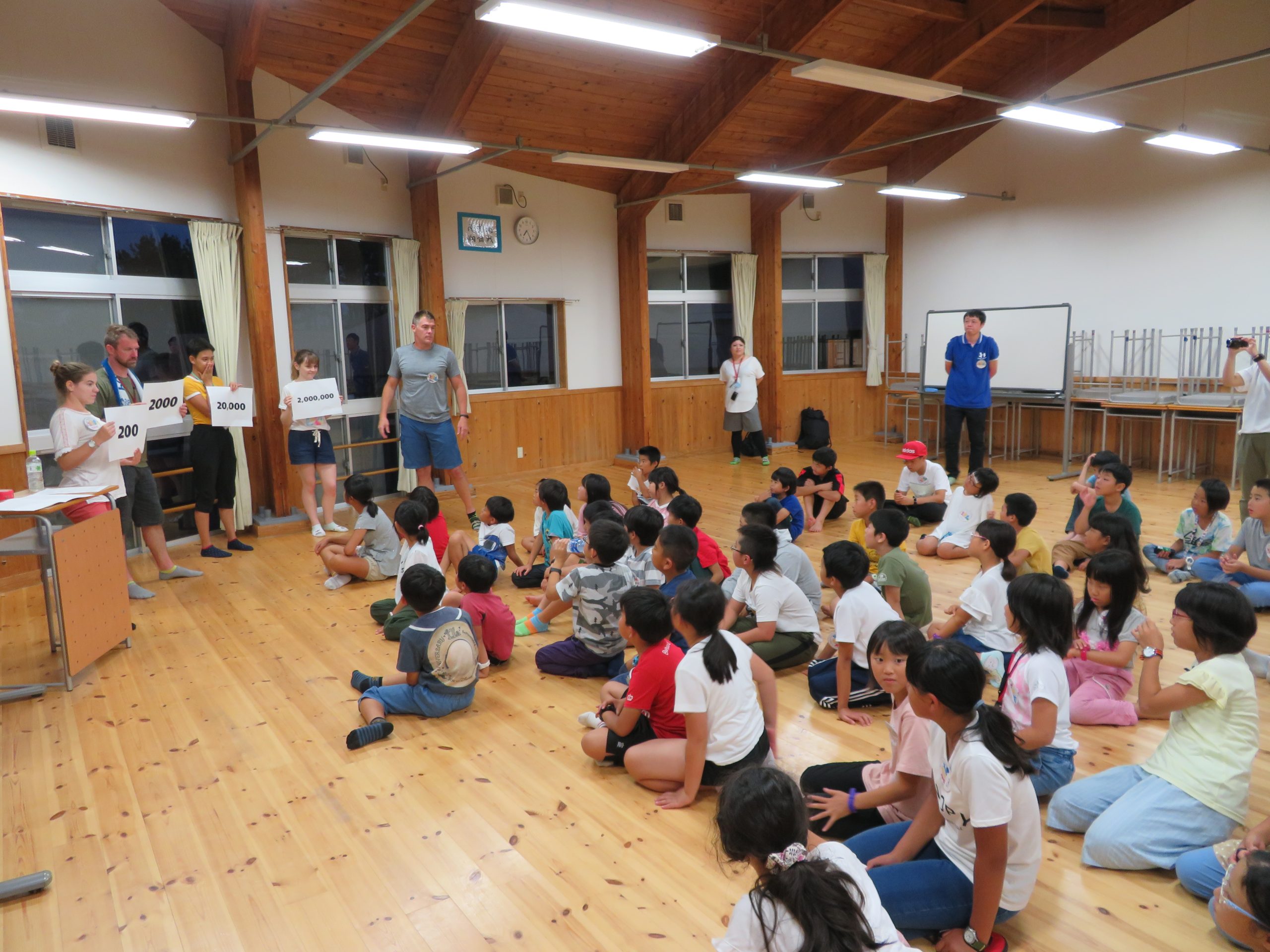 全体レッスンの様子