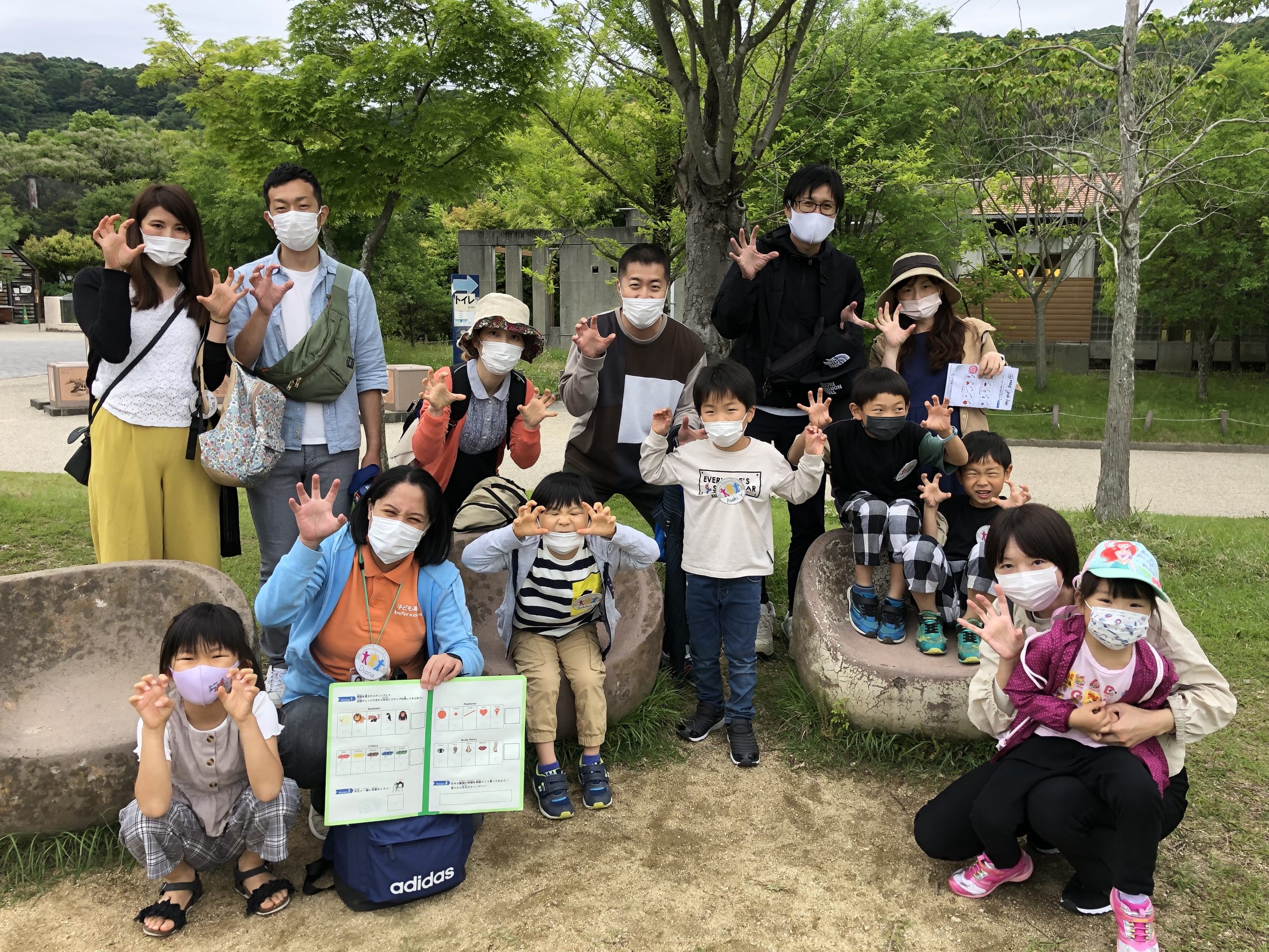 2022春親子イベント 集合写真