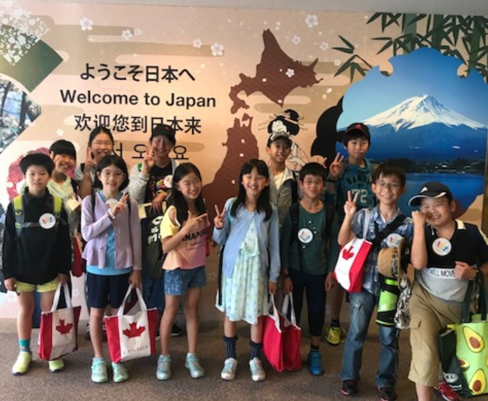 【小学生カナダ】帰国写真
