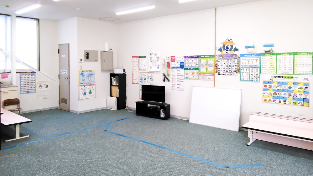 中野山教室のレッスンルーム