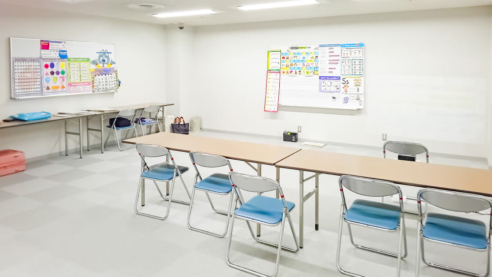 白島教室のレッスンルーム