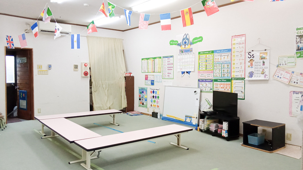 田原教室のレッスンルーム