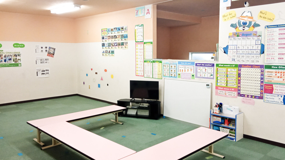 イオン飯田アップルロード教室のレッスンルーム