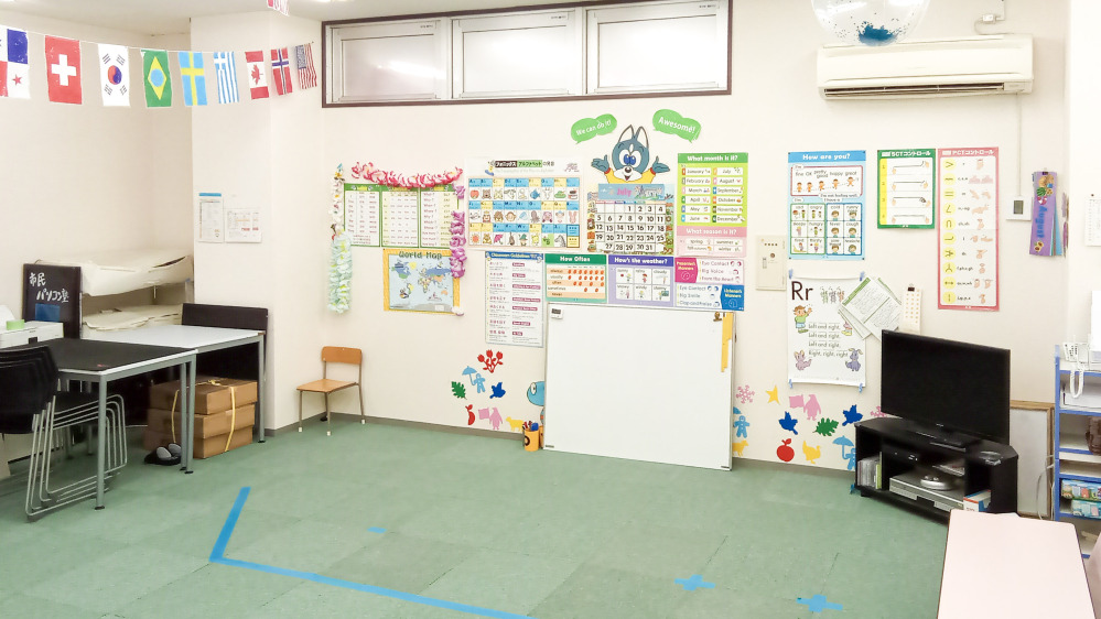 大分中央教室のレッスンルーム