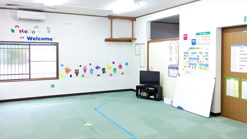 市原姉崎教室のレッスンルーム