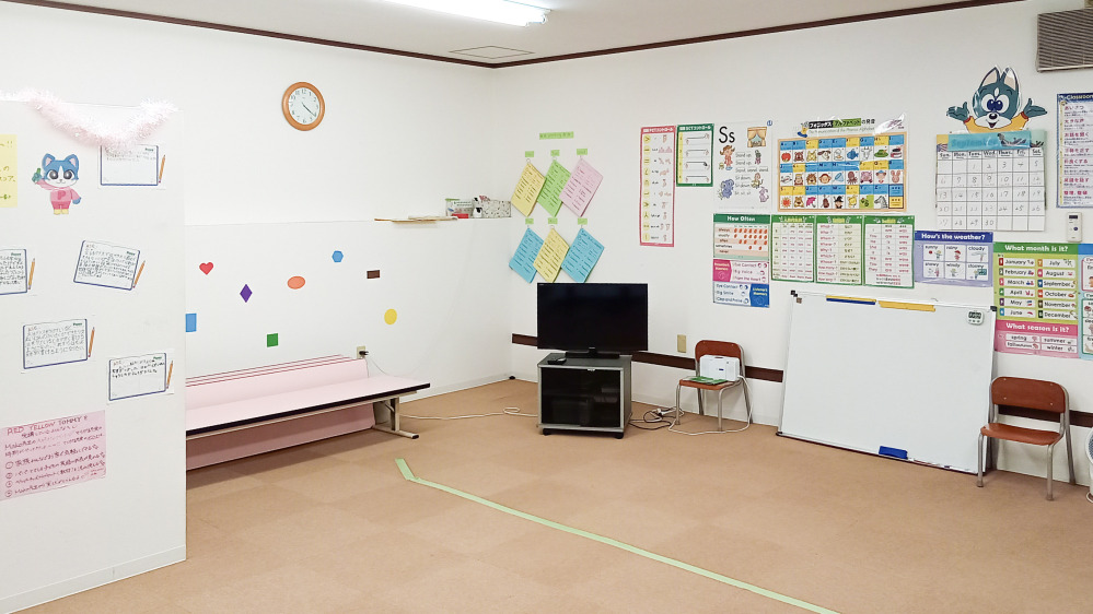 花畑教室のレッスンルーム