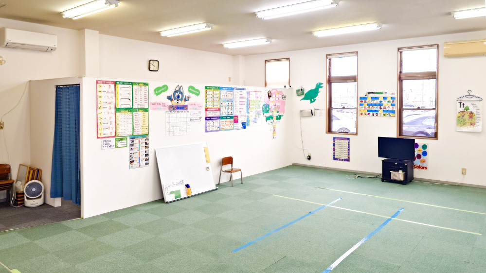 伊勢崎南教室のレッスンルーム